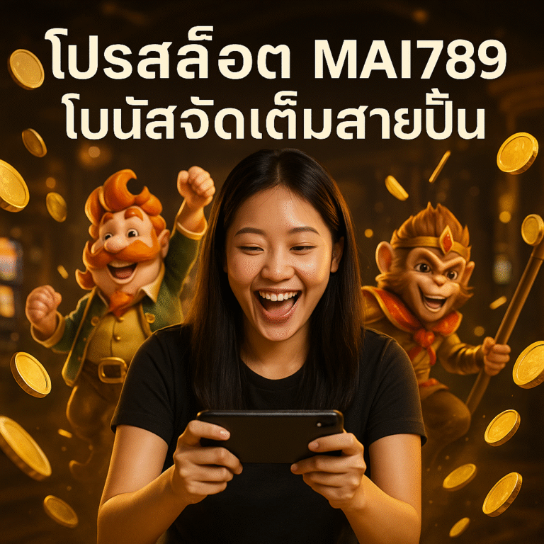 โปรสล็อต MAI789 โบนัสจัดเต็มสายปั่น