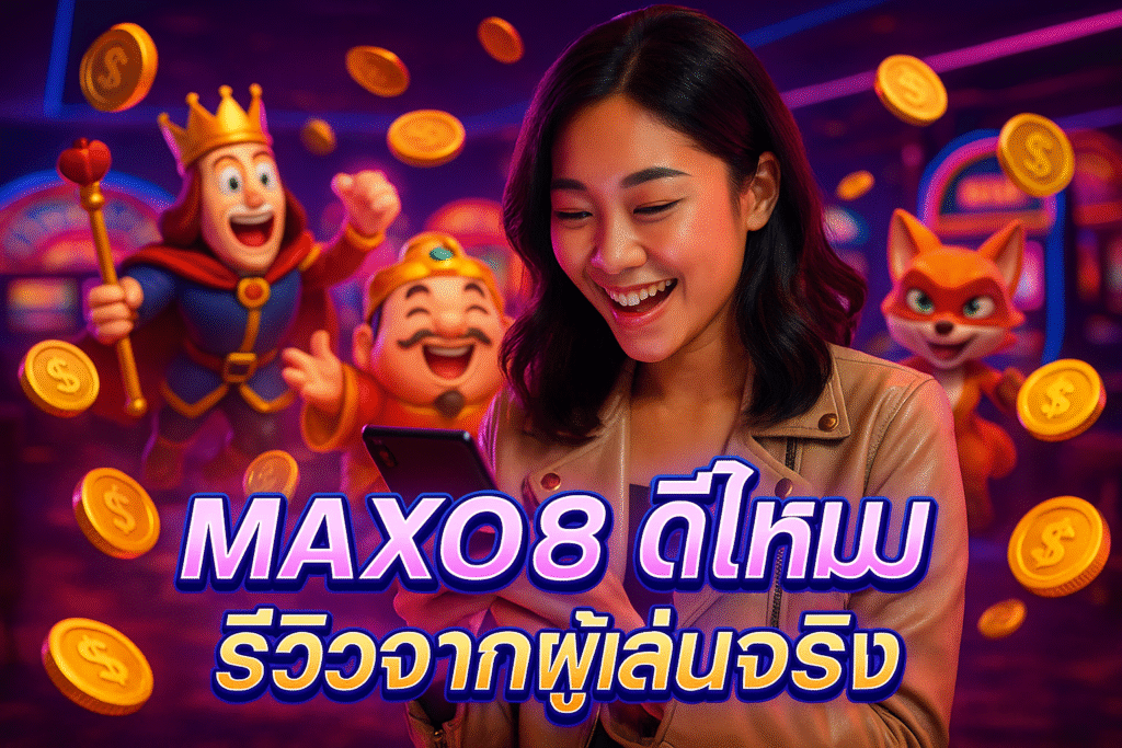 MAXO8 ดีไหม รีวิวจากผู้เล่นจริง