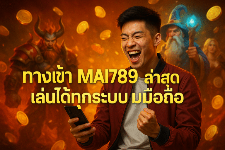 ทางเข้า MAI789 ล่าสุด เล่นได้ทุกระบบมือถือ